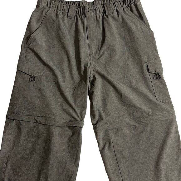 Men’s Grey Reel Legends Convertible Pants/Shorts Size Large (36x38) - Picture 2 of 6